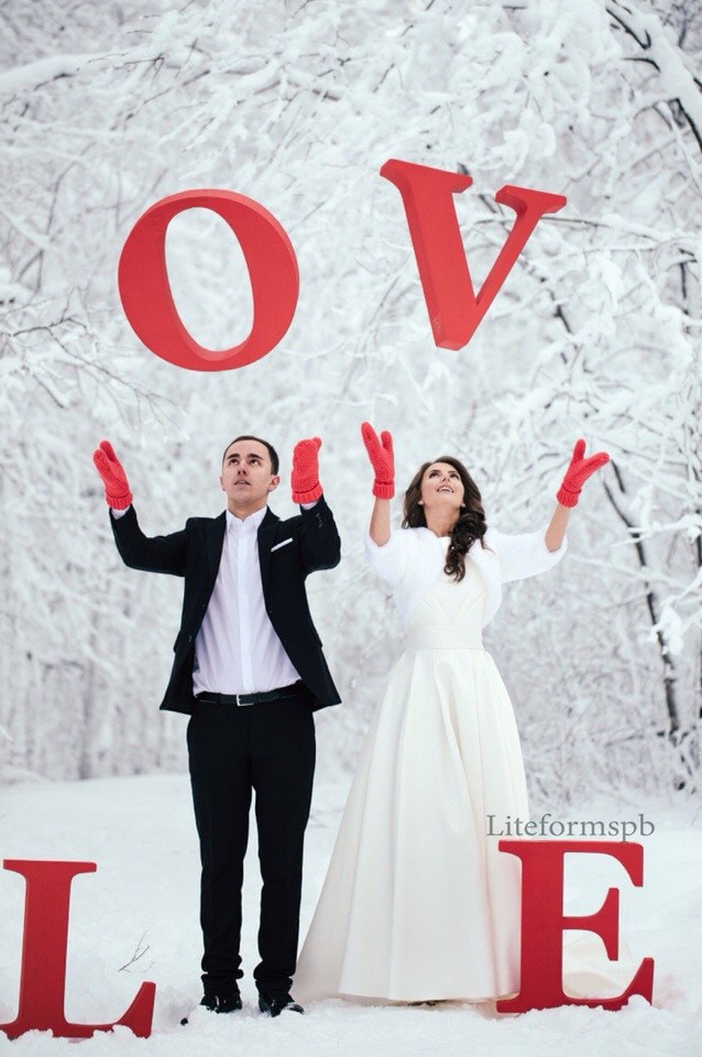 love буквы из пенопласта на свадьбу в спб